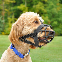 Load image into Gallery viewer, Coastal Pet Products Soft Basket Dog Muzzle, Black, Size 4
