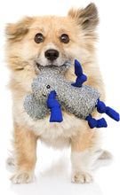 Load image into Gallery viewer, Rocket &amp; Rex Oh My! Unicorn Stuffing-Free Squeaky Plush Dog Chew Toy Set, 3 count
