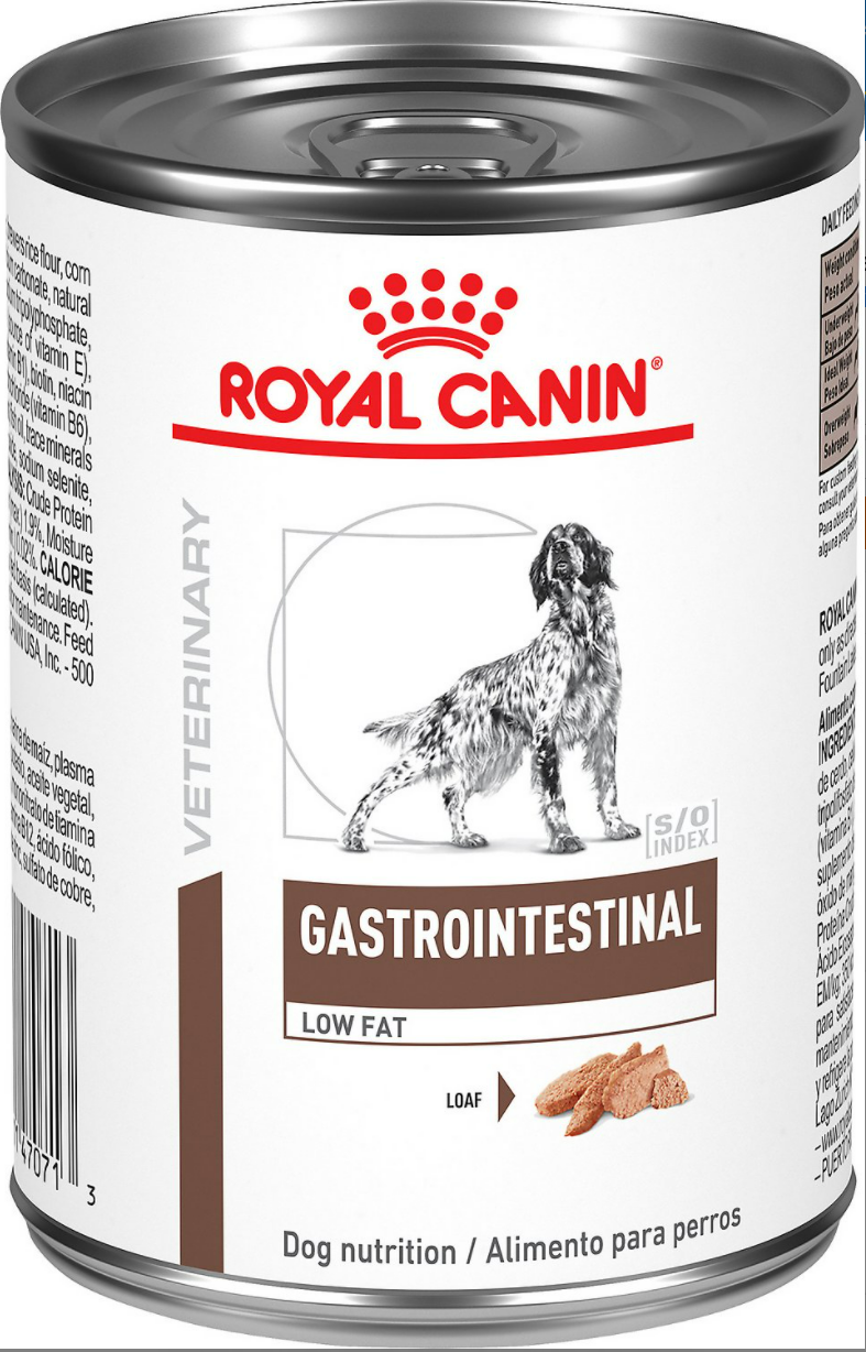 Royal Canin Veterinary Diet Gastrointestinal Low Fat Canned Dog Food, 13.6-oz can, case of 24