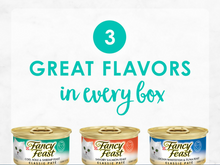 Load image into Gallery viewer, Fancy Feast Classic Seafood Feast Variety Pack Canned Cat Food
