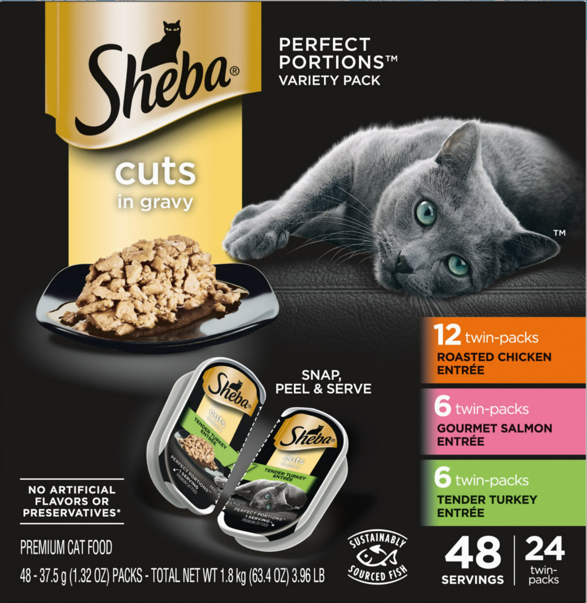 Sheba perfect shop portions multipack