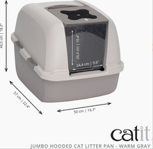 Load image into Gallery viewer, Catit Jumbo Hooded Cat Pan
